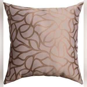 Softline Home Fashions Basra Decorative Pillow, 18", Steel
